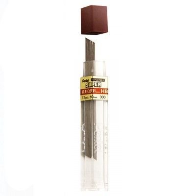 Grafite 03 B Tubo C/12 Minas Pentel Ww