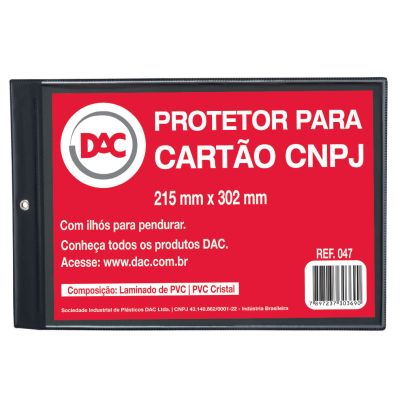 Porta Quadro Cnpj 215x302mm 047 Dac