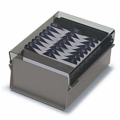 Fichario 3x5 Sem Indice Base Aco Fume Acrimet 911.1