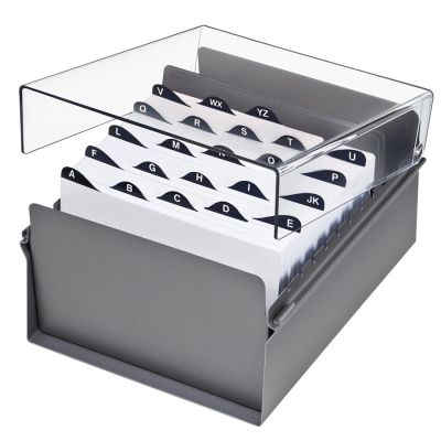 Fichario 5x8 Sem Indice Base Aco Fume Acrimet 913.1