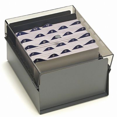 Fichario 6x9 Sem Indice Base Aco Fume Acrimet 914.1