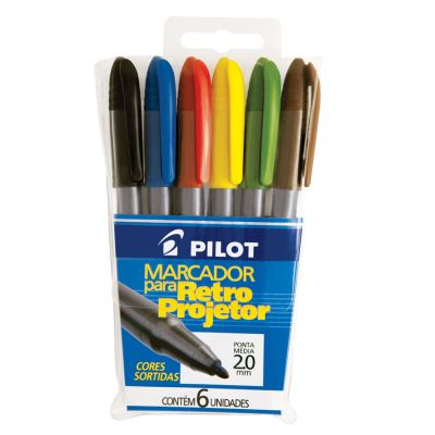 Caneta Retroprojetor 2.0 Pilot 06 Un