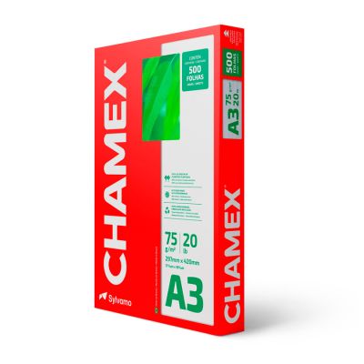 Papel Sulfite A3 75g 297 X 420 Chamex 500fls