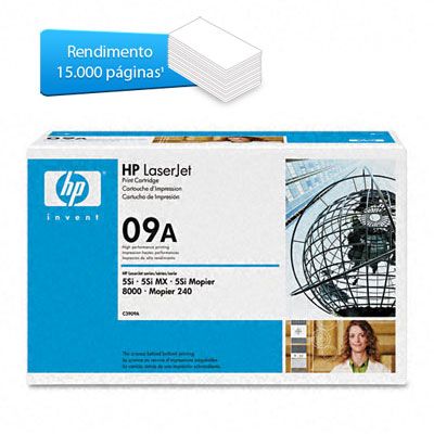 Toner Hp C3909a  Preto Ww