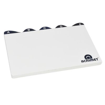 Indice P/ Fichario A/z 5x8 Acrimet 633.0