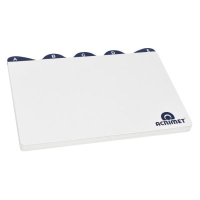 Indice P/ Fichario A/z 6x9 Acrimet 634.0