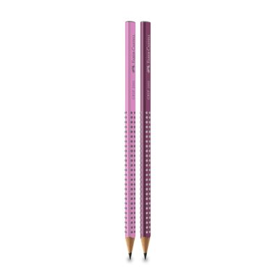 Lapis Grafite Ecolapis Grip Mix Rosa E Lilas 2001b/f C/1 Faber-castell