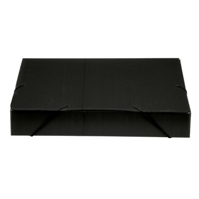 Pasta Polionda Larga 55mm Preto Polibras