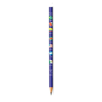 Lapis Grafite Ecolapis Redondo Bandeiras 932 C/1 Faber-castell