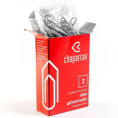 Clips N.3 Galvanizado Cx 100 Un Chaparrau