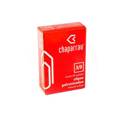 Clips N.3/0 Galvanizado Cx 50 Un Chaparrau