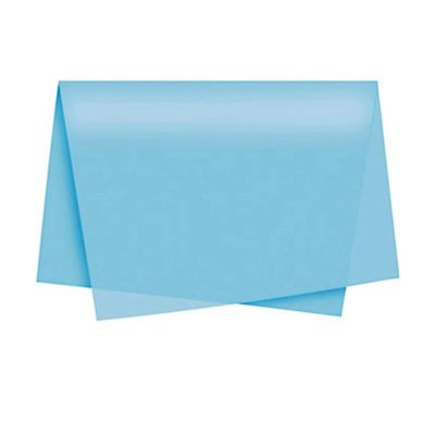 Papel Seda Azul Claro 48x60 C/5fls