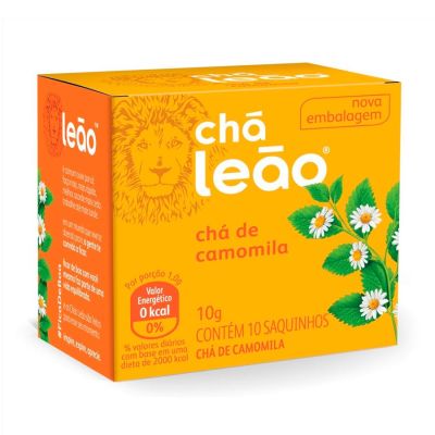 Cha Camomila C/10 Saquinhos Leao