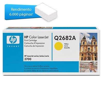 Toner Hp Q2682a  Amarelo