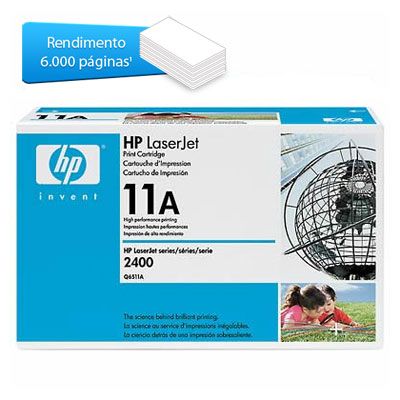 Toner Hp Q6511a  Preto Ww