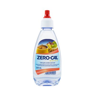 Adocante Liquido Sacarina 100ml Zero Cal