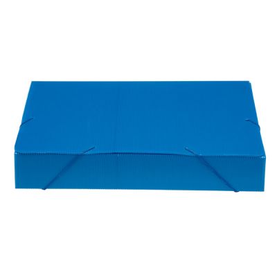 Pasta Polionda Larga 55mm Azul Polibras