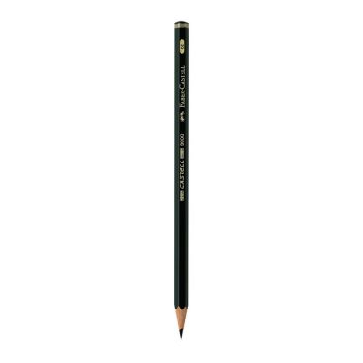 Lapis Grafite Ecolapis Sextavado Graduado 9000 6b C/1 Faber-castell