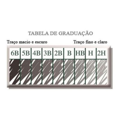 Lapis Grafite Ecolapis Sextavado Graduado 9000 6b C/1 Faber-castell