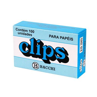 Clips N.2/0 Galvanizado Cx 100 Un Bacchi