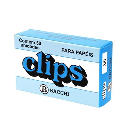 Clips N.3/0 Galvanizado Cx 50 Un Bacchi