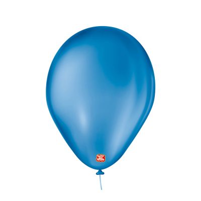 Balao Liso Azul Cobalto Nº7 C/50un Sao Roque