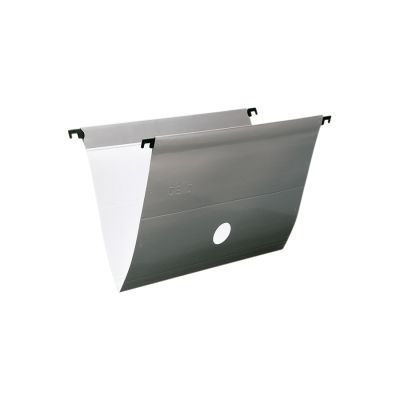 Pasta Suspensa Plastificada Delloplus Prata C/6 Dello 0099.o