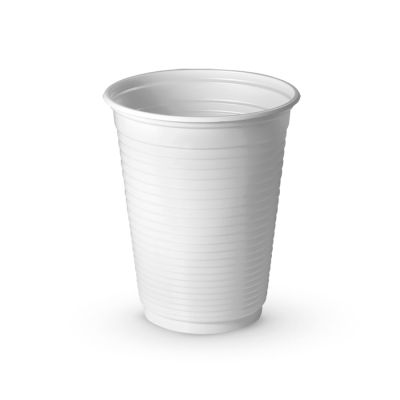 Copo Plastico Descartavel 300ml C/100 Branco Copobras (pp)