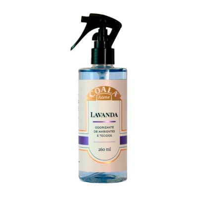 Odorizador De Ambientes E Tecidos Lavanda 260ml Coala