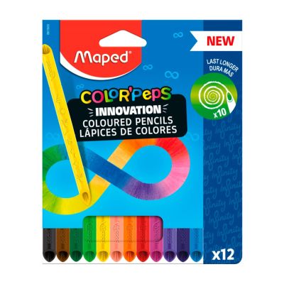 Lapis De Cor 12 Cores Colorpeps Infinity 861600 Maped