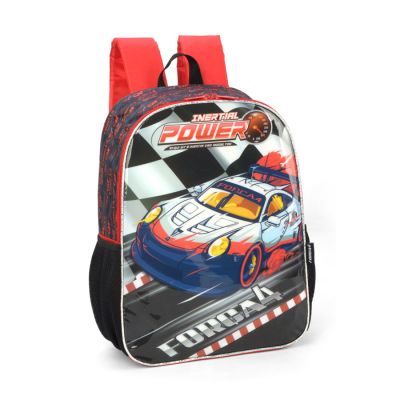 Mochila Infantil Costas Força 4 Vermelho Is39051fa Luxcel