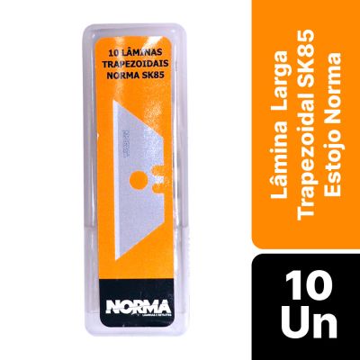 Lamina Larga Trapezoidal Sk85 Estojo C/10 Norma