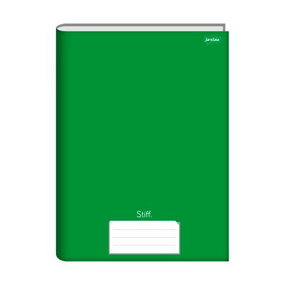 Caderno Linguagem Brochurao Capa Dura 48fls Verde Stiff Jandaia
