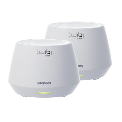 Conjunto Roteador S/fio Twibi Force Ax 1500 Intelbras