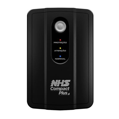 Nobreak 1500va Compact Plus 4 C/ 2 Baterias Seladas (ent/bivolt - Sai/120v) Nhs 90.d1.b01500