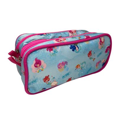 Estojo Escolar Medio Duplo Sereia Pt-2z-1013 Ac Bag