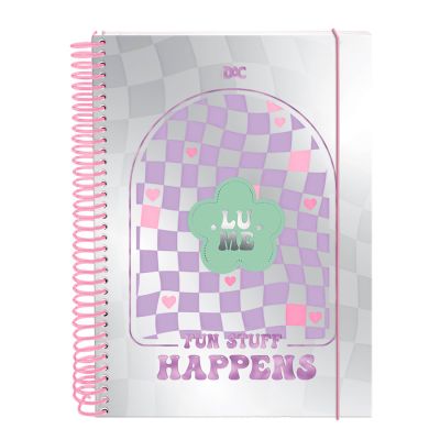 Caderno Universitario Smart 80fls Lume 4384 Dac Ww