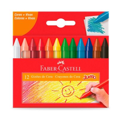 Gizao De Cera Ecogiz 141112 C/12 Faber-castell