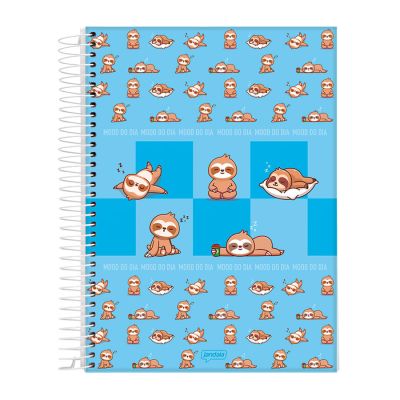 Caderno Universitario Capa Dura 1x1 80fls Iconic Jandaia