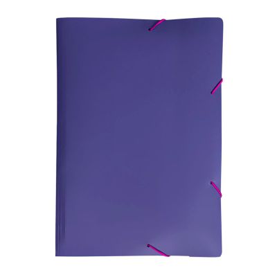 Pasta Aba Elastica A4 Full Color Roxo 0442.r Dello