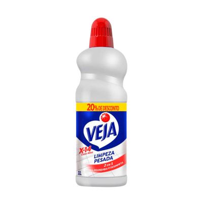 Limpador Limpeza Pesada 1l Veja X14 Cloro Ativo (embalagem Promocional)