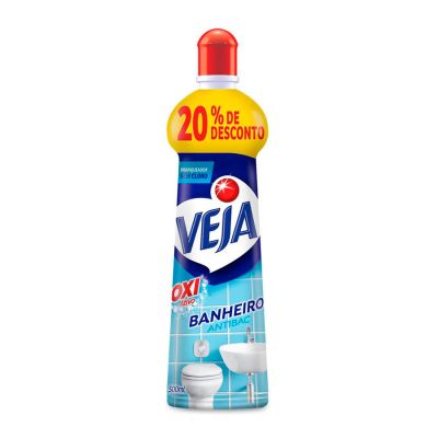 Limpador Banheiro 500ml Veja Oxi Squeeze Embalagem Promocional