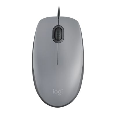 Mouse Com Fio Usb M110 Silent Gray 910-006757 Logitech