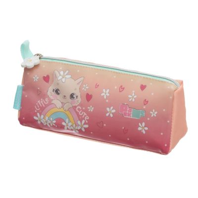 Estojo Escolar Simples Pack Me Little Cute Pink 998ar13 Pacific