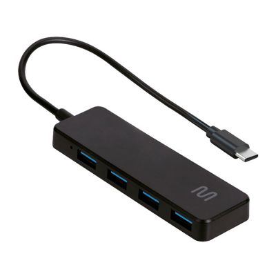 Hub Usb Tipo-c 4 Portas Preto Ac445 Multi