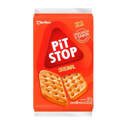 Biscoito Pit Stop Original 137g Marilan