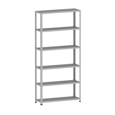 Estante De Aco 6 Prateleiras Ep6br Cinza 40cm Pandin