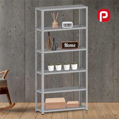 Estante De Aco 6 Prateleiras Ep6br Cinza 40cm Pandin