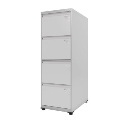 Arquivo De Aco 4 Gavetas Of4sltcm Cinza Pandin
