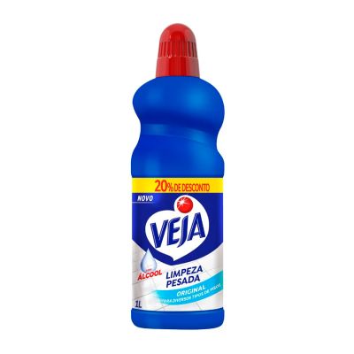 Limpador Limpeza Pesada 1l Veja C/ Alcool (embalagem Promocional)